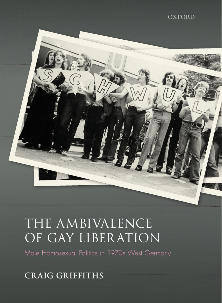 NotchesBlog's tweet photo. "Gay liberation was never some utopian, radical, hedonistic interlude. After 1969, shame was not vanquished by pride; the pushes of revolt and resistance sat uneasily alongside the pulls of convention and the desire to be accepted." - @CraigEGriffiths  https://t.co/90CZAMTTAq https://t.co/iVz1XwvYbE