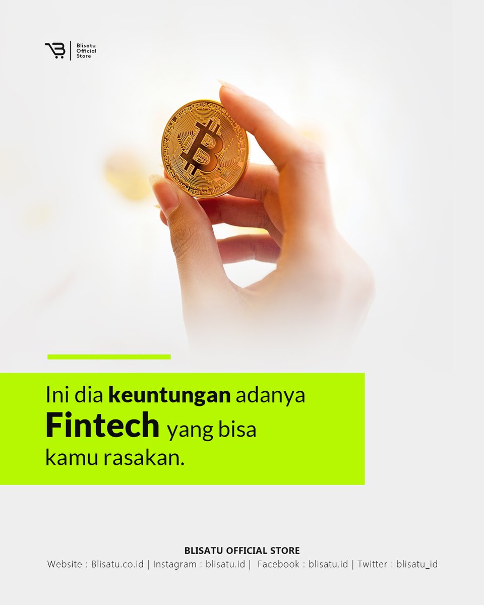 blisatu_id's tweet photo. Financial Technology atau yang biasa dikenal dengan fintech bertujuan untuk mempermudah transaksi-transaksi finansial dengan lebih modern.⁣
⁣
Ini dia keuntungan adanya Fintech yang bisa kamu rasakan:⁣
https://t.co/UuwZQffCsE https://t.co/6wNxY0JC00