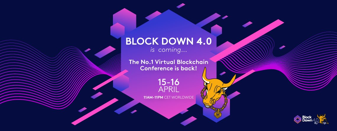 BlockDownConf's tweet image. Happy #AprilFools! Start April right and get your hands on a ticket to the premier blockchain event this year!
#BlockDown2021 #BlockDownNotLockDown #blockchain #conference
bit.ly/2MkdZms