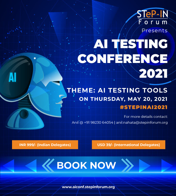 stepin_forum's tweet photo. We got a mighty response for the Initial Offer on our ticket price. If you haven't booked your tickets yet, book it NOW! Visit https://t.co/87Mv1LF1nc !
#STEPINAI2021 #Conference #AI #ArtificialIntelligence #MachineLearning #Tools #technology #stepinforum #techcommunity https://t.co/p8cHsVI3rZ
