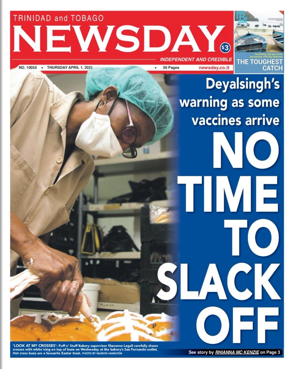 GayelleTV's tweet photo. Good morning neighbours, on the front pages today, Thursday 1st April, 2021 in Trinidad and Tobago. #Headlines #DailyNews #ThursdayNews #weekdaynews https://t.co/0BToNWxYtT