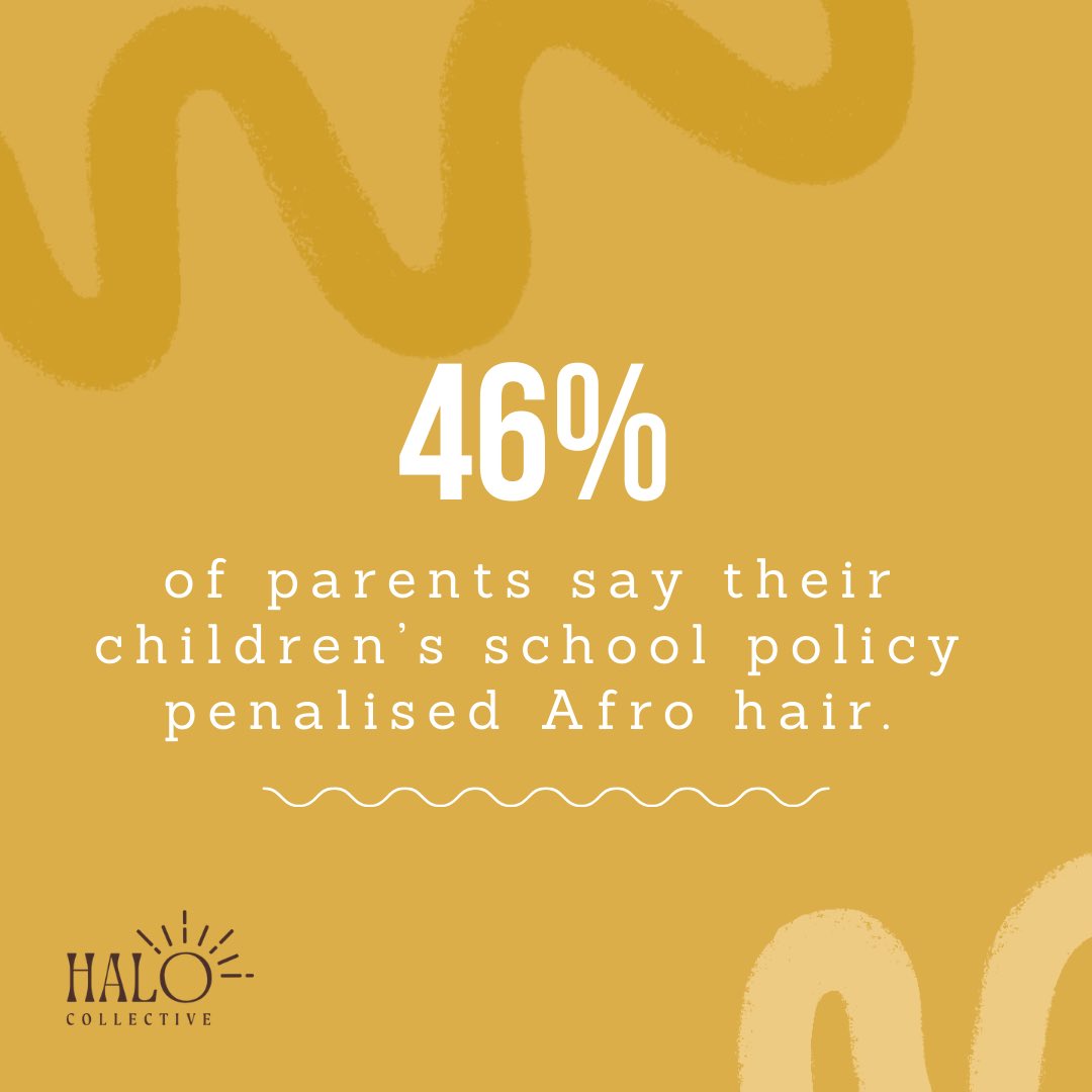 TheHaloCode's tweet image. We stand in complete solidarity with the protesting students, and urge schools to sign onto the Halo Code to prevent black students ever feeling like their appearance is a burden in their own school #ADOPTTHECODE #THEHALOCODE