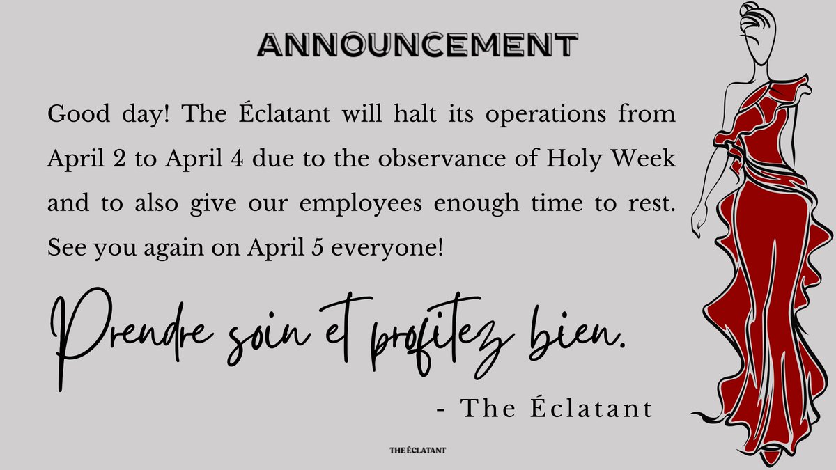 TheECLATANTDesk's tweet photo. ㅤㅤ

   ㅤㅤ     𝓐𝐍𝐍𝐎𝐔𝐍𝐂𝐄𝐌𝐄𝐍𝐓:

⠀   ㅤ https://t.co/hXMnf9y5kC