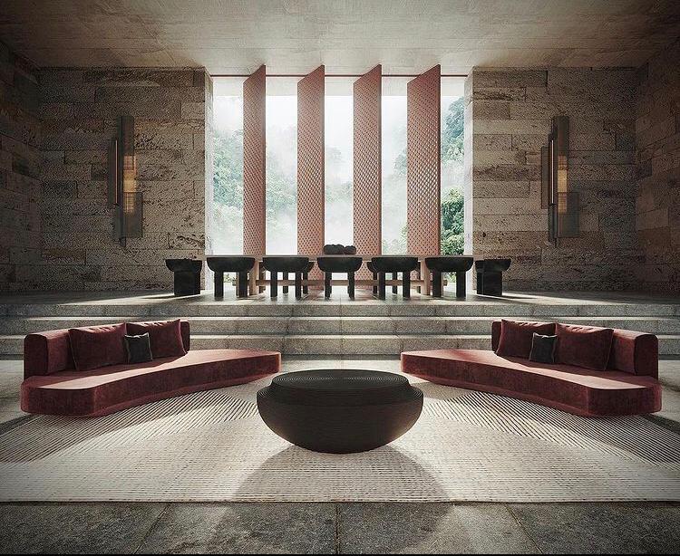 In an industry historically dominated by men, we're seeing the rise of young women interior architects taking the stage. Miminat designs founded by British Nigerian designer and artist Mimi Shodeinde.