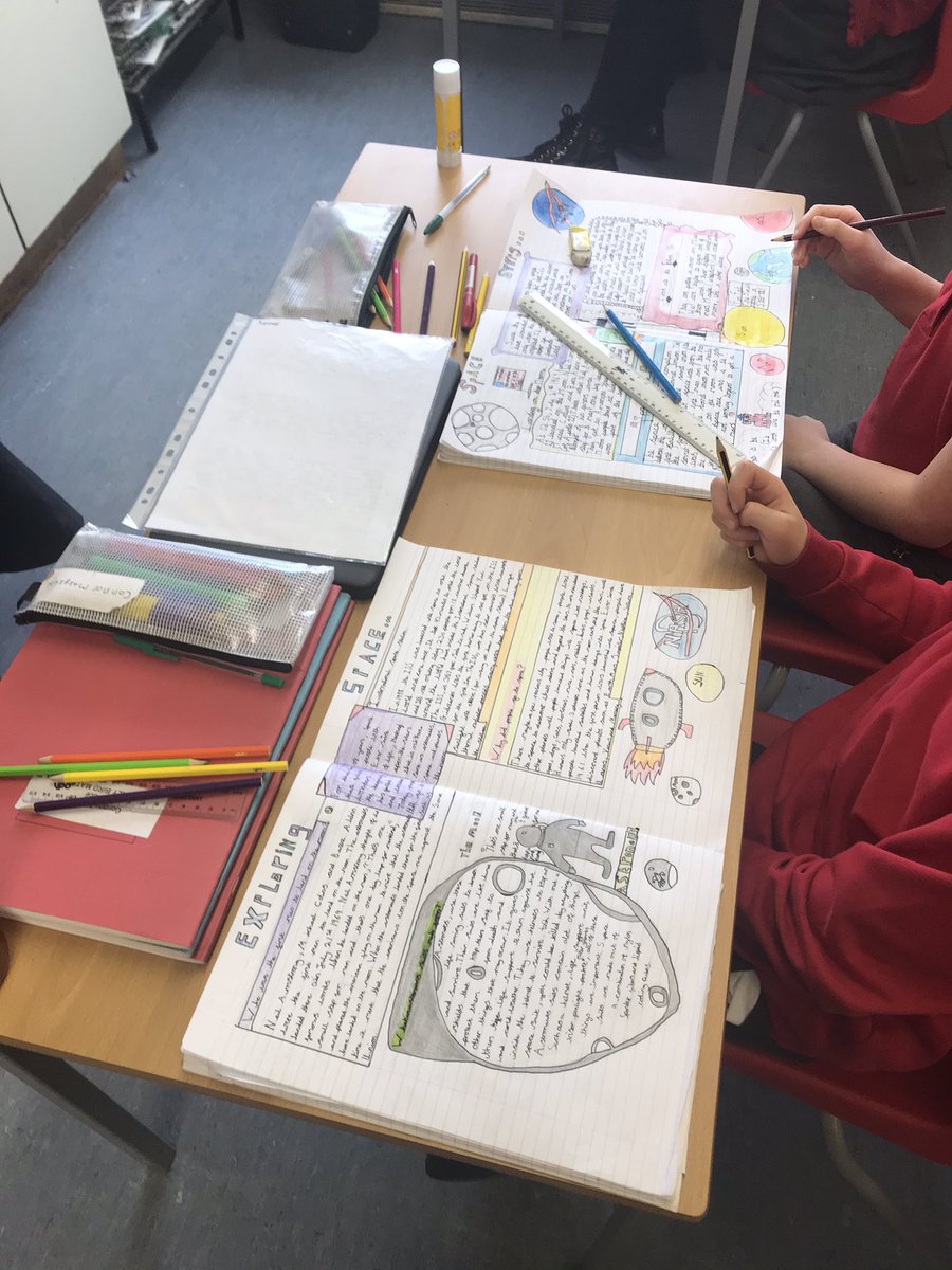 AndySLearning's tweet photo. Incredible efforts with Double-Page-Spreads on #SPACE. I am astounded. Such #Perseverance - @NASA would be proud. Well done @WoodlesfordPri Year 6 and Year 5 - we are so proud of you. @MrSmithWPS @mrstraffordwps @MissCollierWPS https://t.co/PfIfyMvXxh