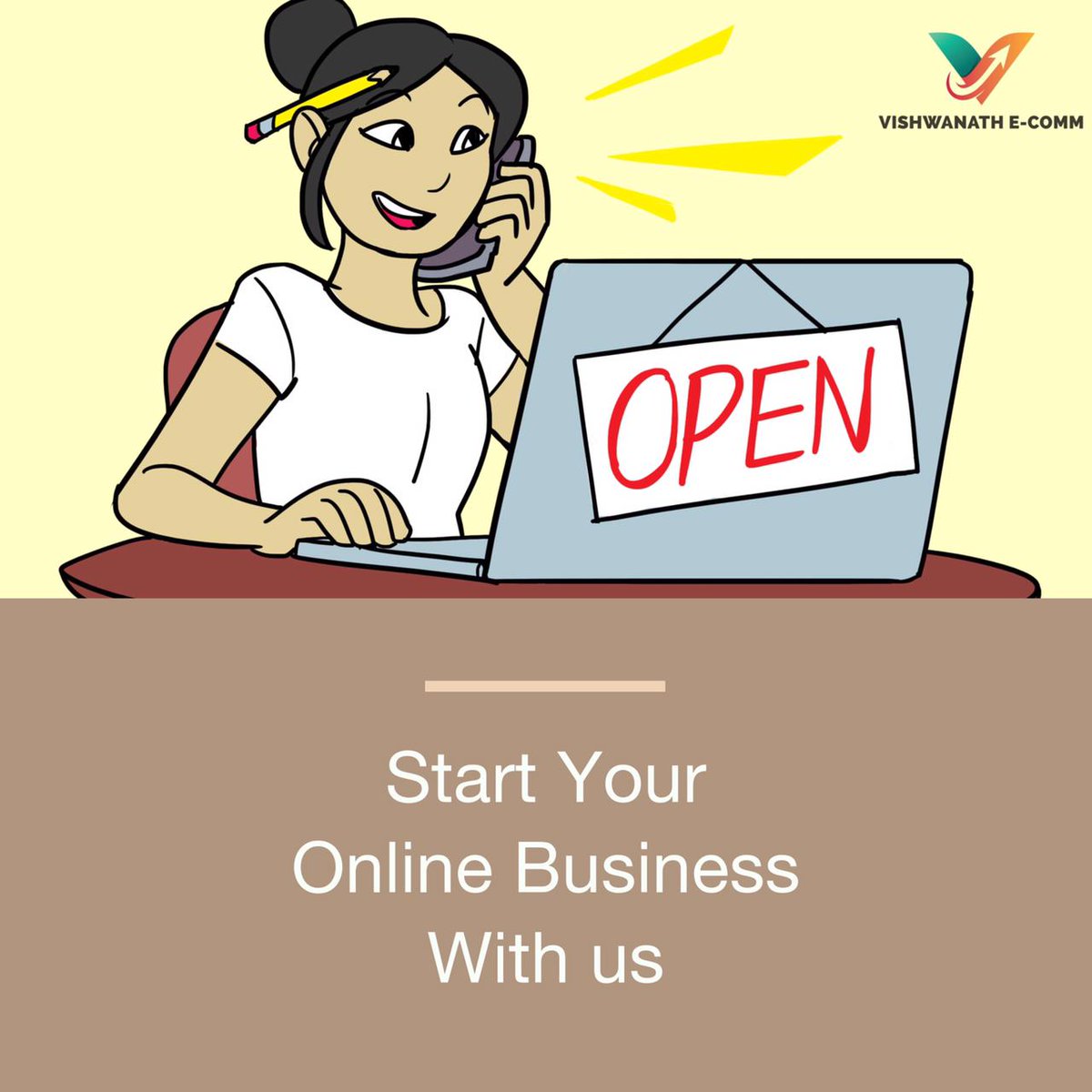 CommVishwanath's tweet image. Start your Online Business with Us 
#vishwanathecomm
#vec #ecommerceserviceprovider #onlinebusiness #ecommerce #sellonline #onlinemarketplaces #onlinemode #marketing #business #ecommercebusiness #online #onlineshop #amazon #onlinestore