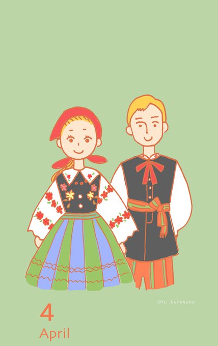 民族衣装のtwitterイラスト検索結果