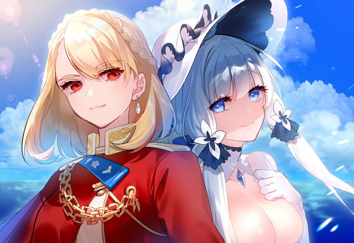 The Crimson Prince and the white Maiden Prince of Wales, Illustrious. http....