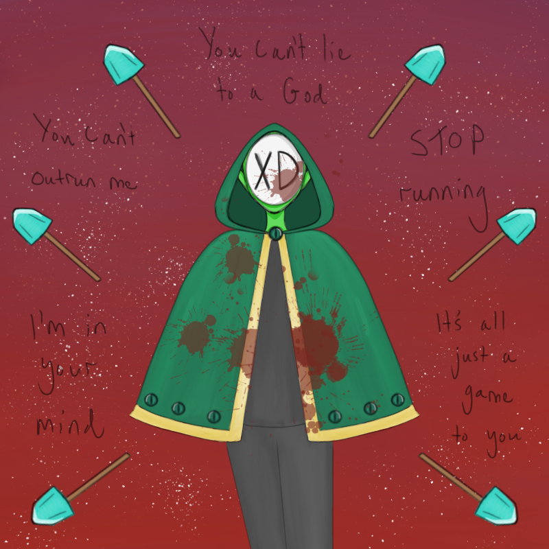 FarlanderGirl's tweet photo. After George's lore stream I just had to draw DreamXD, the whole thing was just great tbh #dream #dreamsmp #dreamfanart #dreamxd #dreamsmpfanart #dreamxdfanart https://t.co/kEKOiOvkC0