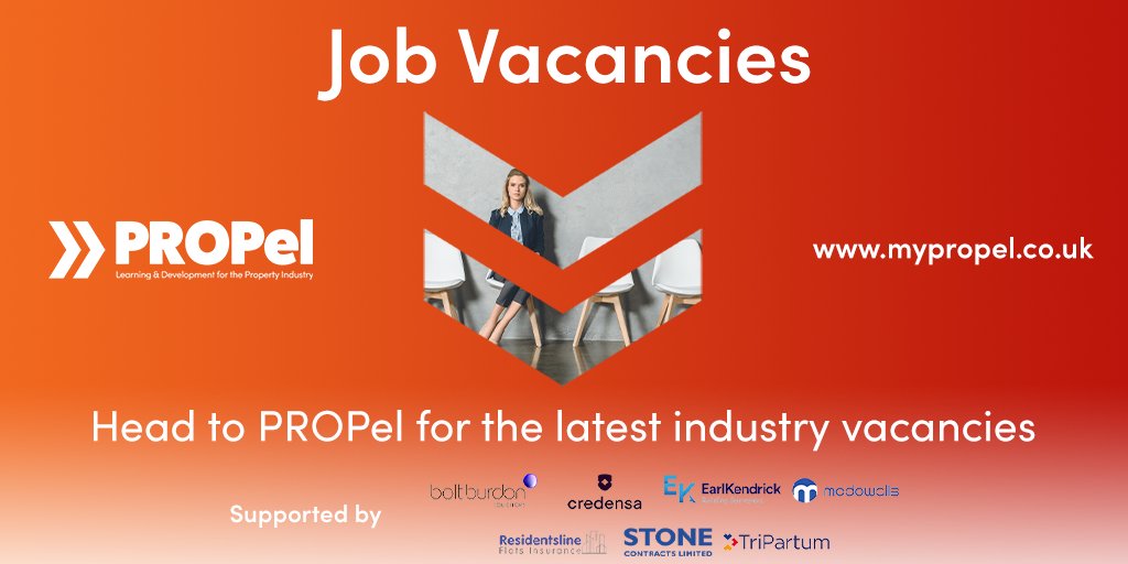 View our up to date list of property industry job vacancies and get your career moving in the right direction:
 
➡️mypropel.co.uk/property-job-v…

#PropertyManagement #BlockManagement #Learning