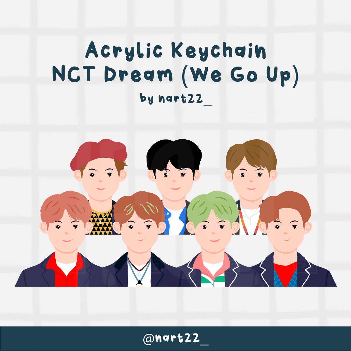 napiripu's tweet photo. [RTs are appreciate✨]

💚PRE-ORDER💚
ACRYLIC KEYCHAIN FANART NCT
🏷️NCT 2020
🏷️NCT Dream We Go Up
🏷️NCT Dream WGU (Rocket ver.)

📏: ±5 cm (tebal akrilik 3 mm)
🚚 : Jakarta Barat

[ORIGINAL FANART BY NART22_]

#keychain #keychainNCT #fanart #fanartNCT #acrylickeychain #ganci https://t.co/wS77rDKBwK