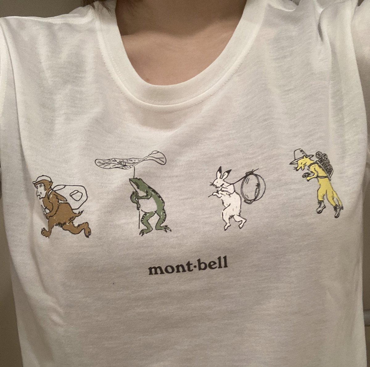 Ol王 ねえ見てモンベルの鳥獣戯画tシャツめちゃかわいいんですけど Ol王 ねえ見てモンベルの鳥獣戯画tシャツめちゃかわいいんですけど