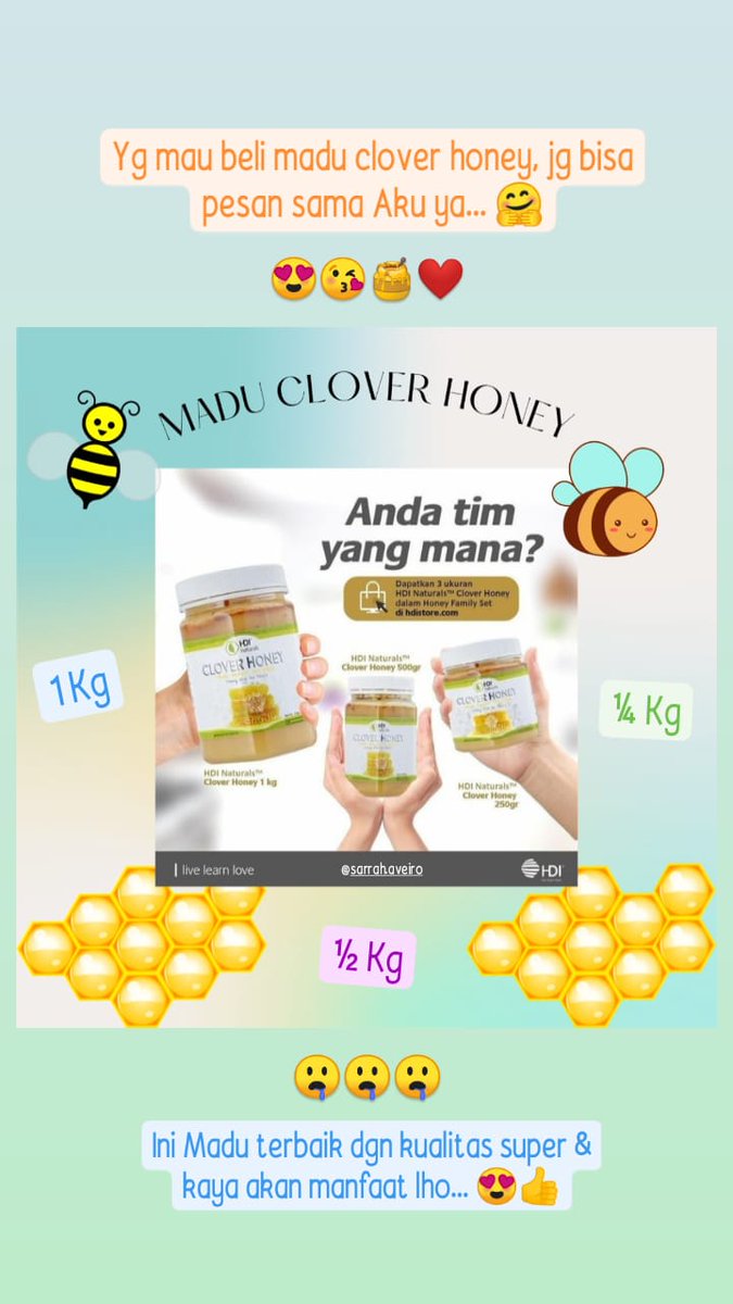 MelodyMozart's tweet photo. Min... @SamarindaUpdate Bantu retweet ya... Kali aja ntar ada yg nyari &amp; pengen beli Madu Clover Honey. 😊🙏  #maducloverhoney #maduhdi #pemulihanpasiencovid #covid19 #corona #coronavirus https://t.co/TwqTD0hiXV