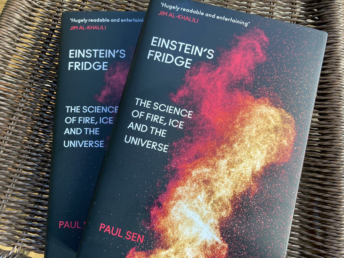 paulsenwriter's tweet photo. My book, “Einstein’s Fridge” is now available in the UK! https://t.co/E4ggDMWhZP