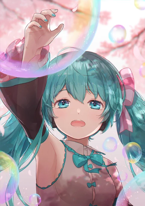 🌸🎀#初音ミク 