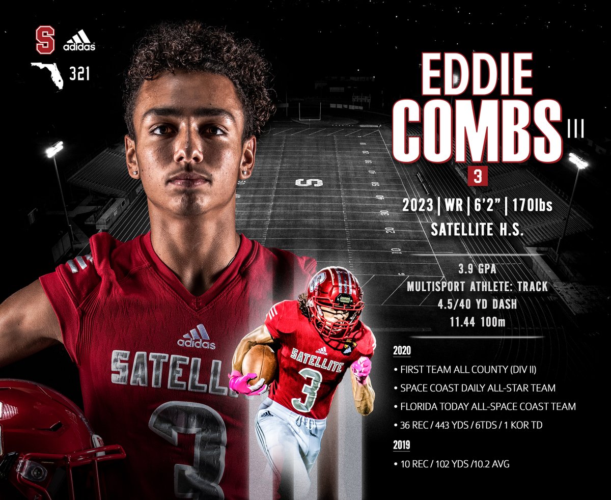 ScorpFootball's tweet photo. ‼️ #ThrowItForwardThursday ‼️
⏩
Featuring C/O 2023
@Eddie_Combs3
Coaches - DM’s are open!
2020 First Team All County (DIV II)
Space Coast Daily All-Star Team
Florida Today All-Space Coast Team
Check out Eddie Combs III on
https://t.co/DkkVBN3SO3 #hudl
#SCOT #GATA https://t.co/MHQlI66YRi