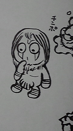 #新年度だから妖怪を描く修行 チンさん 