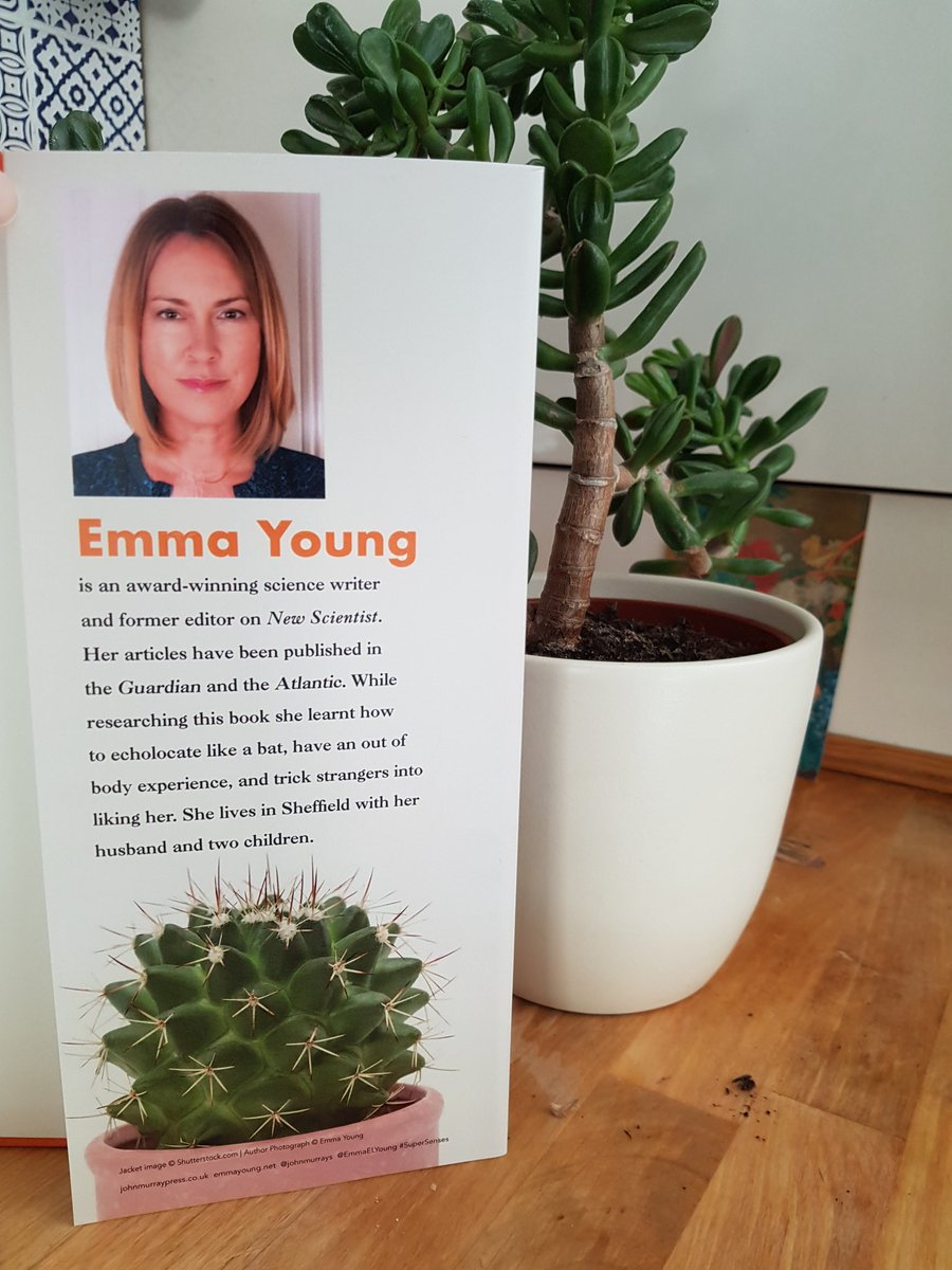 AbiScruby's tweet photo. Happy pub day to the most vibrant  book (and jacket) of 2021 so far: SUPER SENSES! Congrats @EmmaELYoung 🎉 Full of amazing stories, and experiments you can try at home, this book will change the way you see (and feel/taste/hear etc etc) the world 😍 @johnmurrays https://t.co/Fag72VSmvx