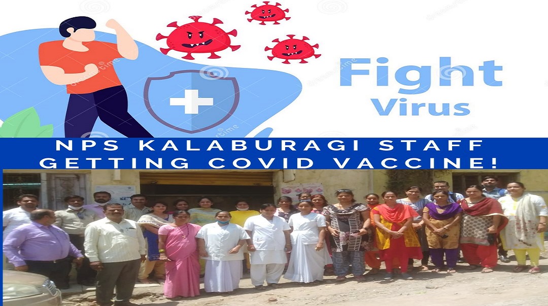 NPSKalaburagi's tweet photo. Great to see the teaching &amp; non-teaching staff at #NationalPublicSchool, Kalaburagi do their bit in ensuring our school environment continues to be safe by taking the #CovidVaccine.

Special thanks to the hospital staff for doing a very efficient job! https://t.co/sk0PV5iCMU