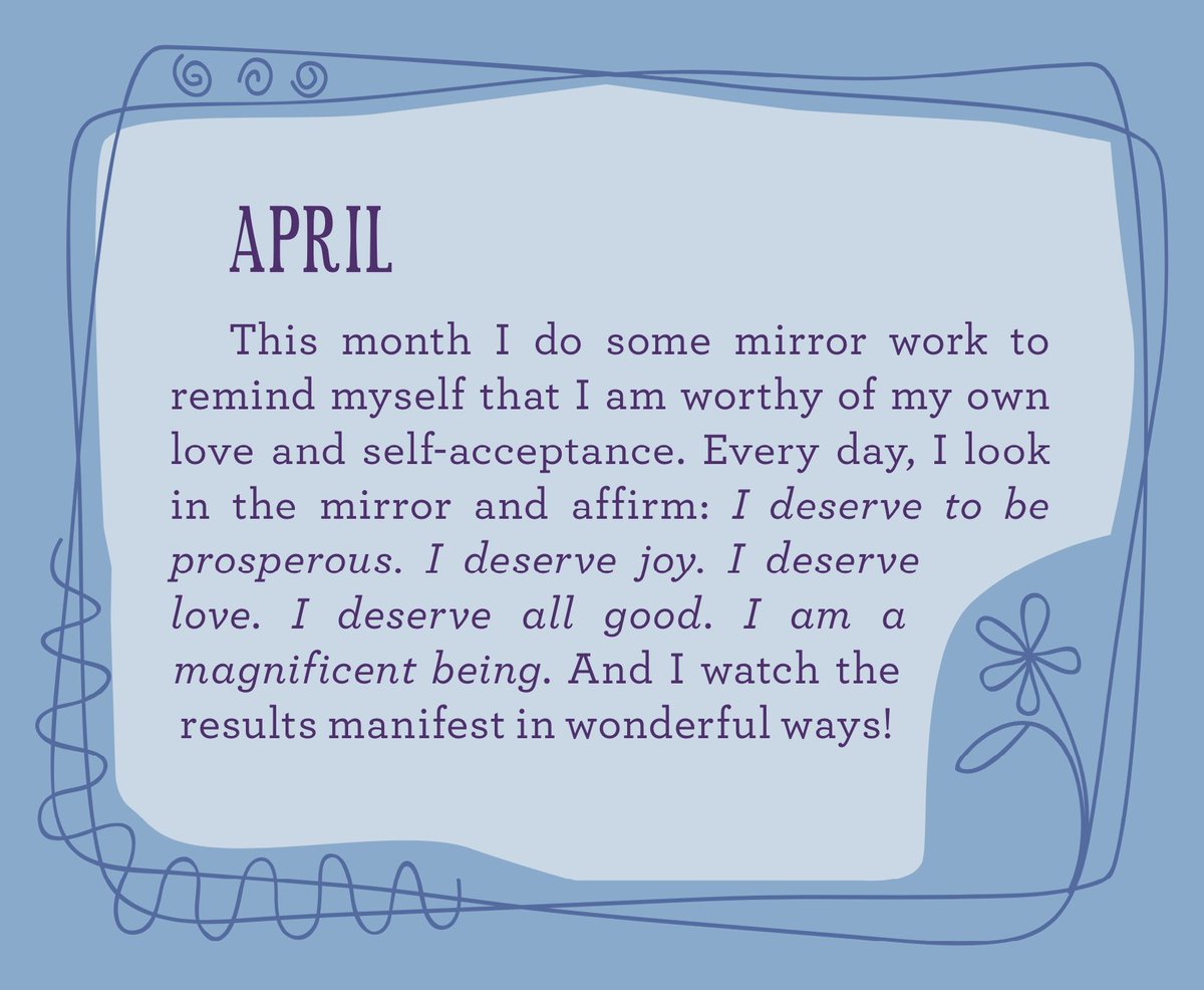 HayHouseUK's tweet photo. #April - from @LouiseHay https://t.co/quer2A5brp