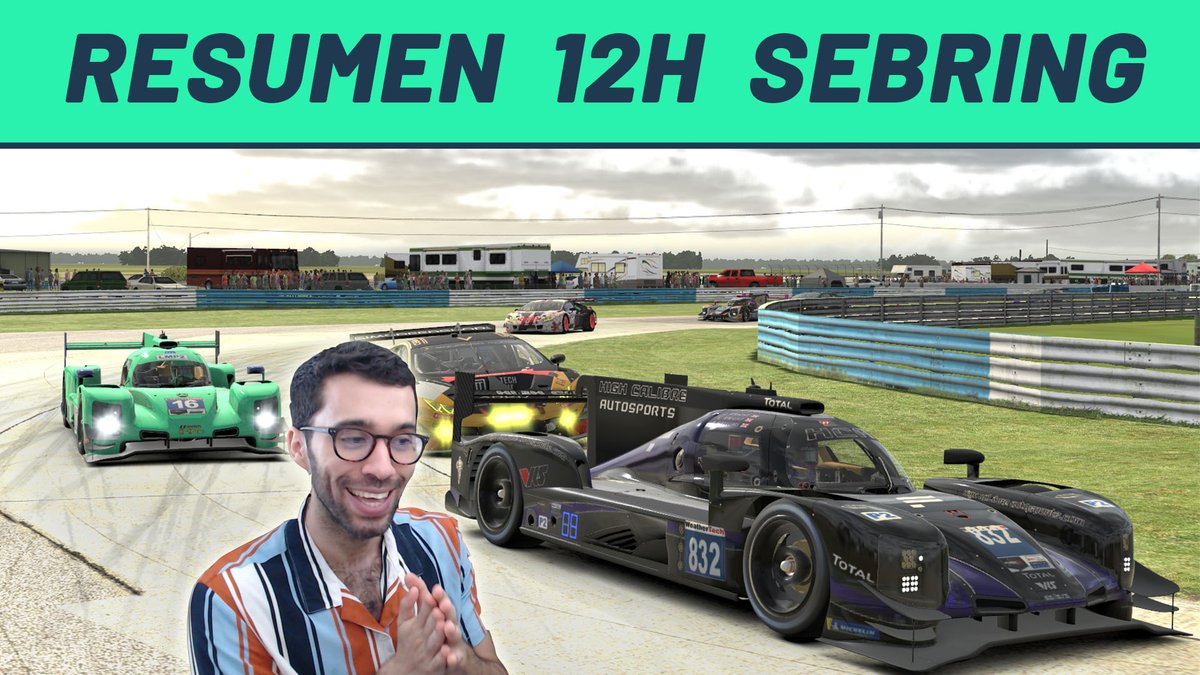 Ha pasado 1 semana pero quería mostraros los mejores momentos de mis Stints en las 12 Horas de Sebring de <a href="/iRacing/">iRacing</a> junto a <a href="/OscarRuizGT/">Óscar Ruiz</a> e <a href="/Ivan_Mula/">Ivan Mula Vivero</a> 

⭕️youtu.be/9B8nPu_NSDU