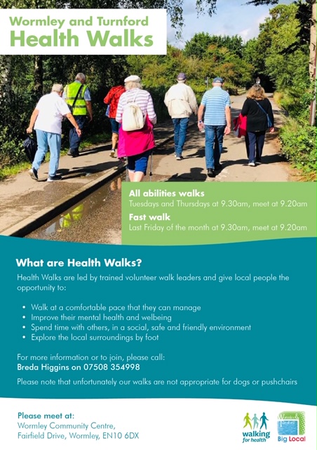 ActiveHerts1's tweet photo. It's almost time to dust off those trainers and join Breda on her brilliant health walk around Wormley and the Lea Valley Park! Walks will restart on Tuesday 13th April, all walks organised following Covid guidelines. ๐๐ถโโ๏ธ๐ถ๐ง ๐ซ
#getbackoutdoors https://t.co/w3neSbMT5f