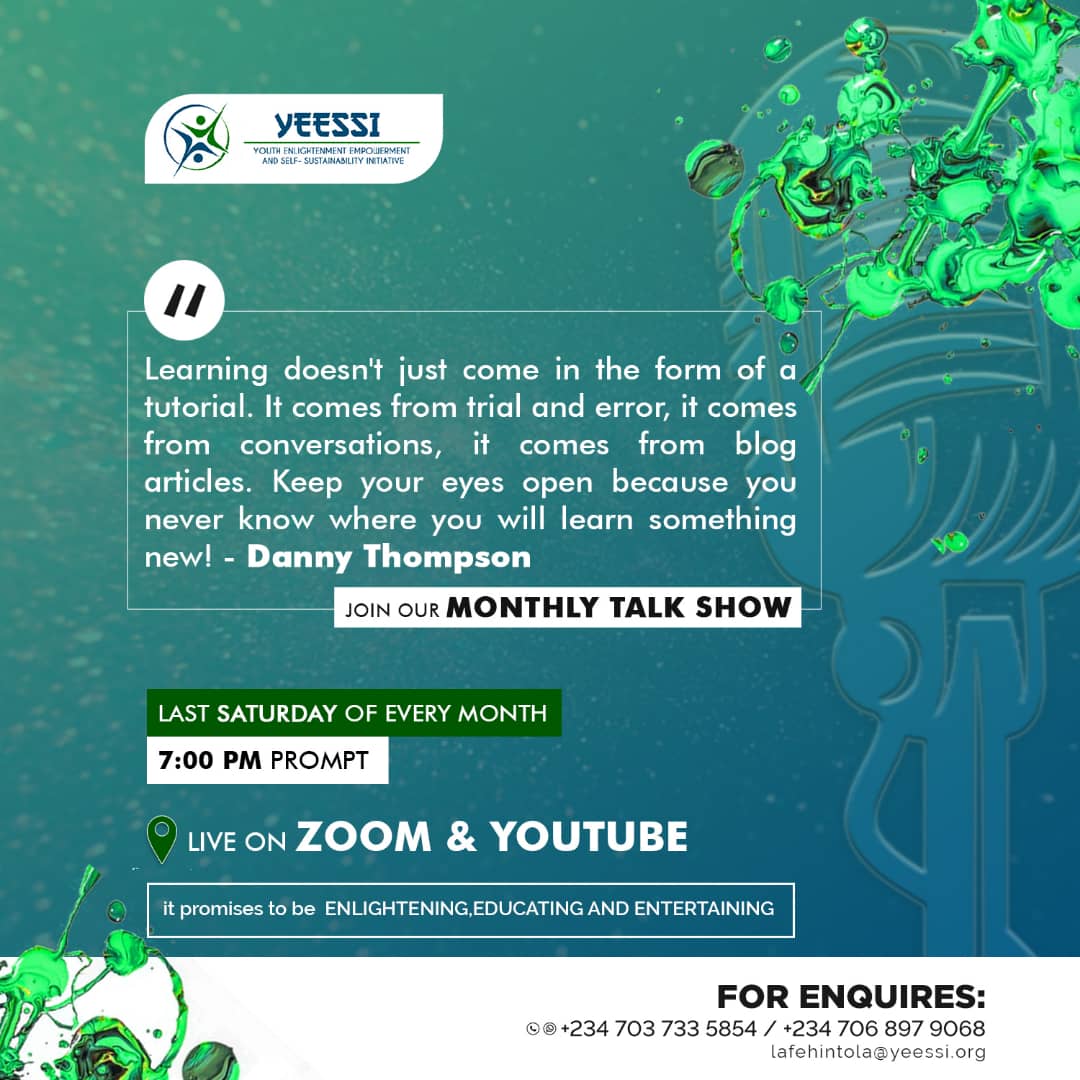 Join us this month for the first edition of our talk show. 

Thanks <a href="/DThompsonDev/">Danny Thompson</a> for the word of wisdom