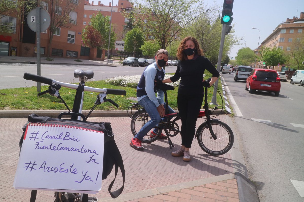 cicloviarganda's tweet photo. #RedCiclistaYa
#ArcoEsteYa
Conexión ciclista segura por el Arco Este Ya! https://t.co/1Fu8dGItIb