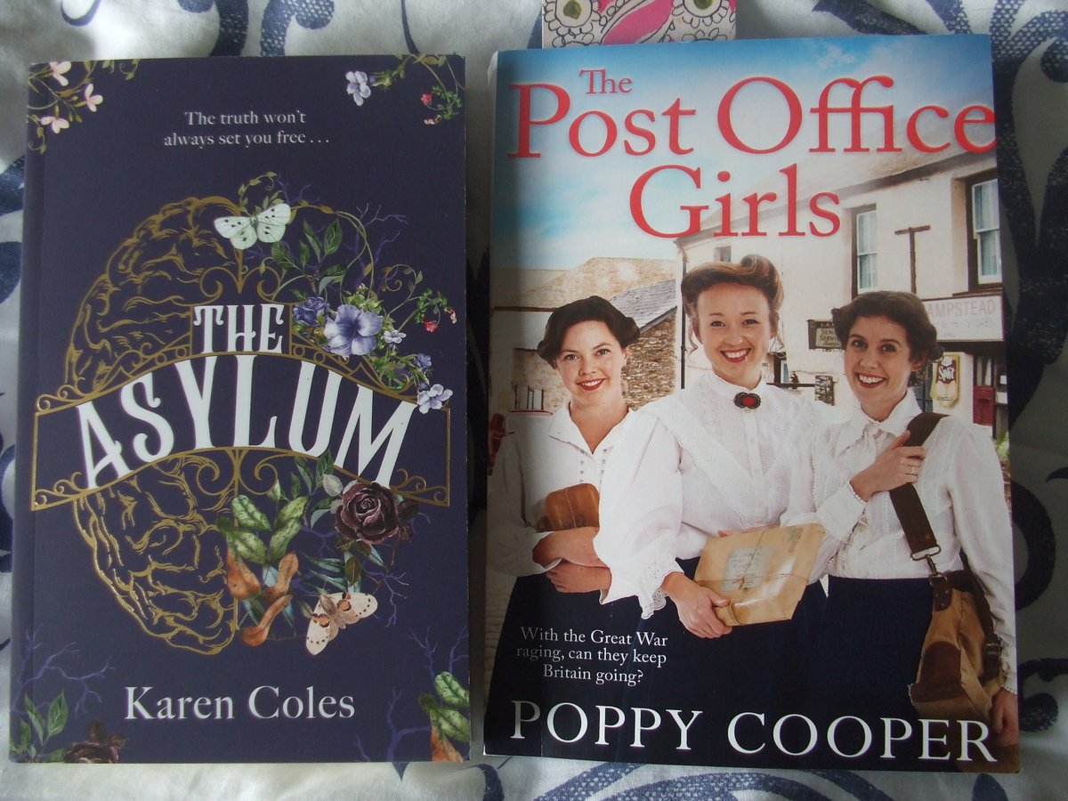 SusannaBavin's tweet photo. Two wonderful #BookPosts in two days. The Asylum by Karen Coles aka @Kazzywrites and The Post Office Girls by Poppy Cooper aka @Kirsten_Hesketh. Feeling very proud of my talented chums! #amreading #booklovers #readingcommunity #readingforpleasure https://t.co/GTwcSN7z4v
