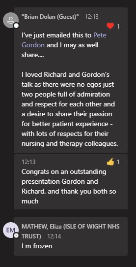 doctorcaldwell's tweet photo. @wolvesboy @DrGenever @ECISTNetwork @PeteGordon68 @IOWNHS @karenegrant1 @iwtrustlynneb @BrianwDolan @timgillatt @ElizaMathew Amazing feedback https://t.co/8wrnAcdacT