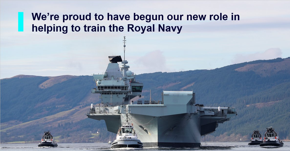 CapitaPlc's tweet photo. Day 1 of a new era in Royal Navy training starts today. We couldn't be prouder.
https://t.co/NC2hA5yvqd
#SharedEndeavour #TrainingTheRoyalNavy #ArmedForces
@Fujitsu_Defence  
@RaytheonIntel
@unilincoln
@ElbitSystemsLtd https://t.co/cD3Dt2K3tL