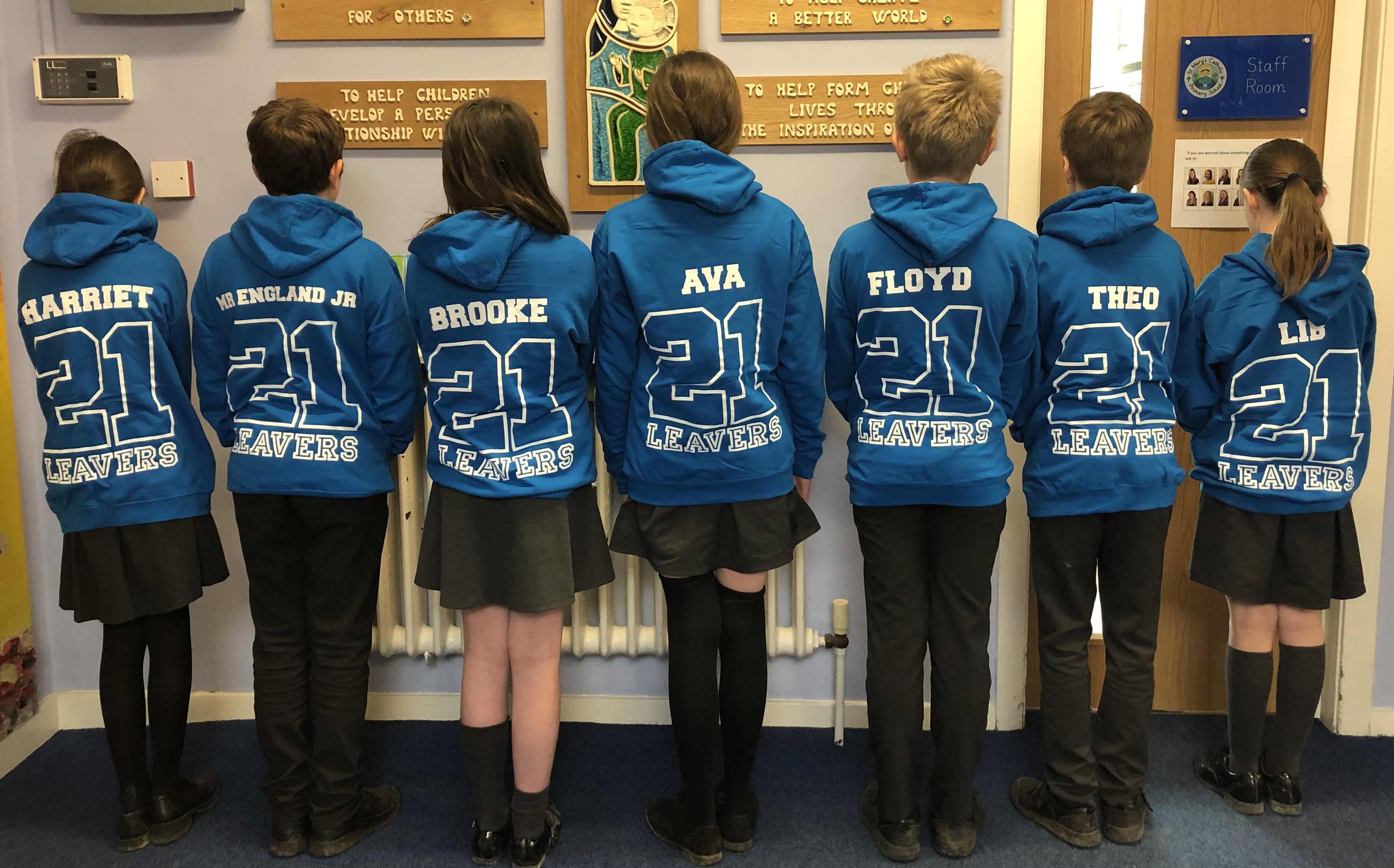 Year 6 leavers hoodies 2025