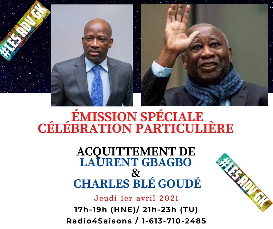 GK Conseil/Consulting, ...Et LES RDV GK, toujours présents! 
gkconseilconsulting.com
#LESRDVGK #LesRdvDeGuillaumeKoffi #GKConseilConsulting #Education #Communication #Communicationinterculturelle #Changementenmilieuscolaire #Interculturalcommunication #Blegoude #LaurentGbagbo