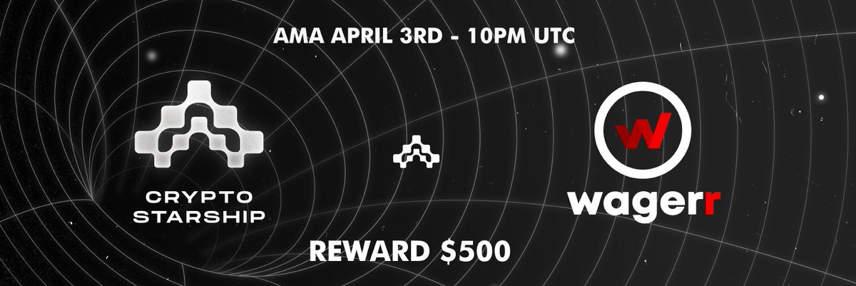 GroupStarship's tweet photo. NEW: AMA with @wagerrx 

"Privacy-focused sports betting platform that gives users the house edge. No restrictions. No limits."

$WGR 26mil mcap - Competition: $AUGUR 236mil

APRIL 3RD - 10PM UTC 📅

REWARD: 500$ USD 💰

TO WIN JOIN: https://t.co/mNCMf6k5KL
&amp; Like, Retweet, Tag 3 https://t.co/aLB0PzEo9H