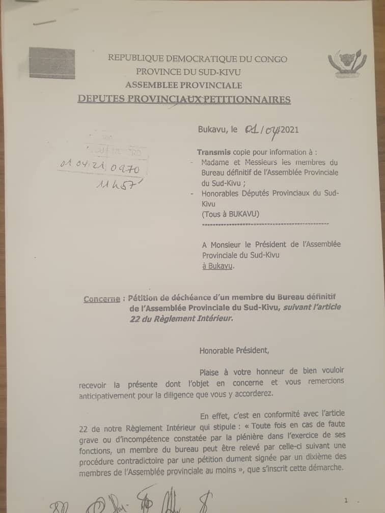 ALugerero's tweet photo. Bureau de l'organe délibérant du #Sudkivu.  @GouvSudkivu ,@arsene_zagabe @afdc_a1 @PLukwebo @senatrdc @AFRICA24TV @7sur7_cd @StanysBujakera @TheoKASI @assamb @fatshi13 @PrimatureRDC @LwarhibaM @politicocd @RFI @RFIAfrique @drcJosephKabila @kabund_jmkkrock @auguyka70 @radiookapi https://t.co/kZO0bnIMMj