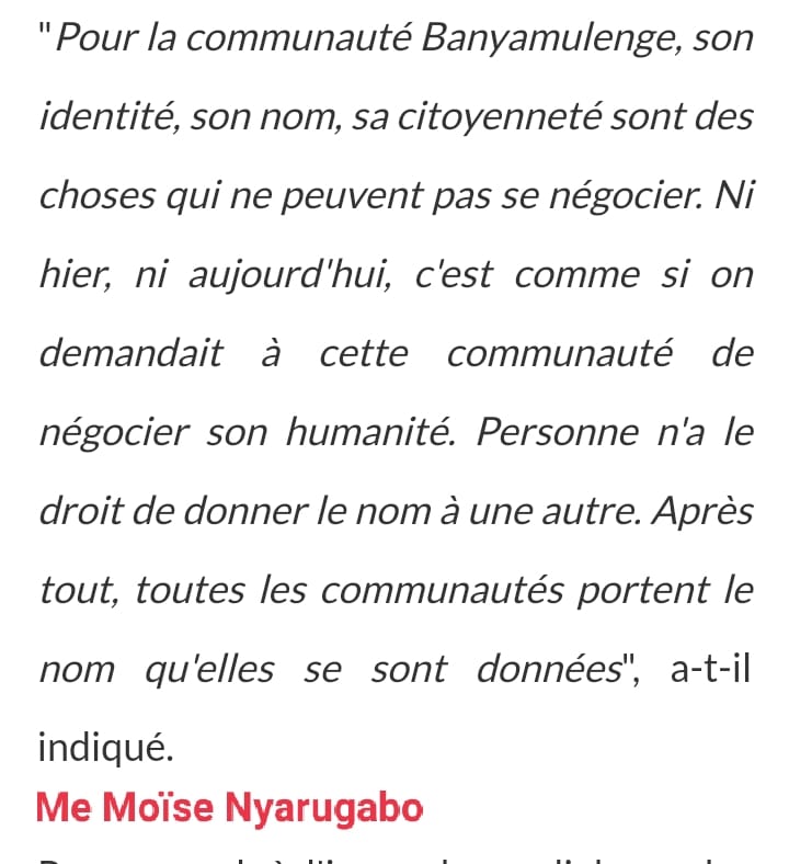 Cheguev40807529's tweet photo. @UN_HRC @Hon Me Moîse Nyarugabo,bien dit,on ne négocie pas votre droit, surtout un droit fondemental coe le nom;
Imaginez qu'un tel débat surgisse dans un dialogue qui réunisse,les grands intéllectuels!
Mawa trôp!
@UNPeacekeeping https://t.co/Snn38QKlzE
