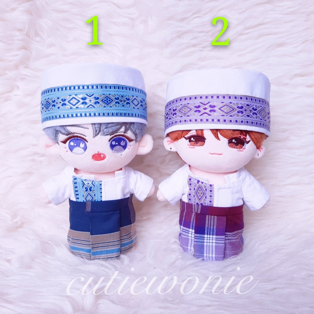 cutiewonie's tweet photo. Hayoo besok bingung pilih yang mana🤭🤭
Harga 100k ya
TANPA DOLL
Set sarung sendiri
Set celana sendiri
Tidak bisa beli sarung doang dan ngga bisa beli set celana + sarung
#seventeendoll #btsdoll #exodoll #nctdoll #dollclothes #20cmdollclothes #15cmdollclothes #kpopdoll https://t.co/VaiC0XVuNN
