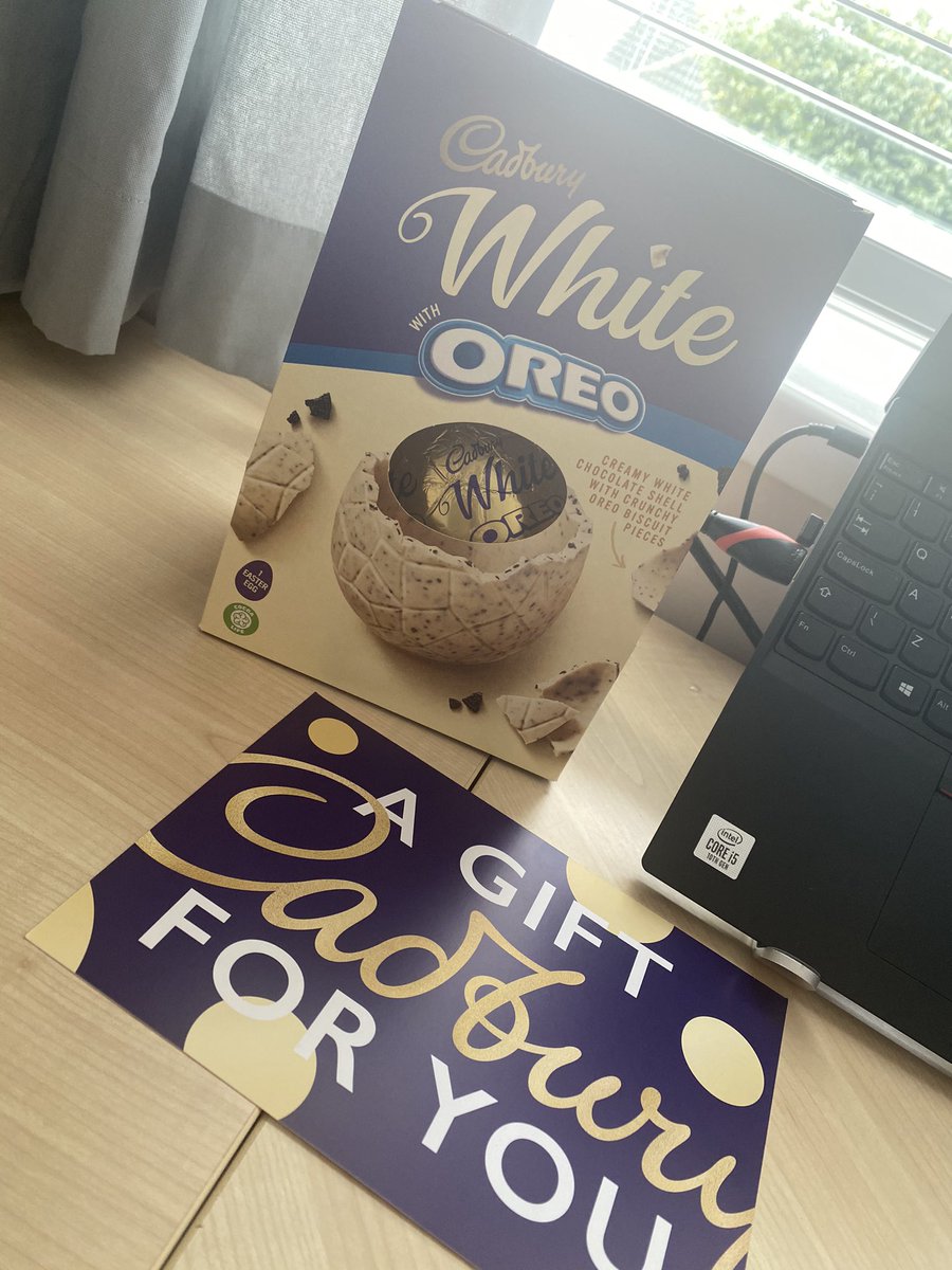 An amazing Easter surprise! Thank you <a href="/Mincoffs/">Mincoffs Solicitors</a> 🐣 #EasterWeekend #workingfromhome #chocolate