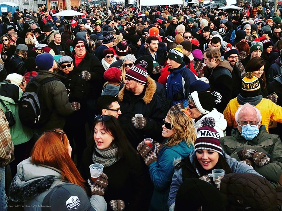 onmilwaukee's tweet photo. Burnhearts Mitten Fest changes name to Bernie's Mitten Fest: https://t.co/q2CnpjD46o
#feelthebern #berniesanders #mittenfest #bernie https://t.co/Ff7vpJiPqz