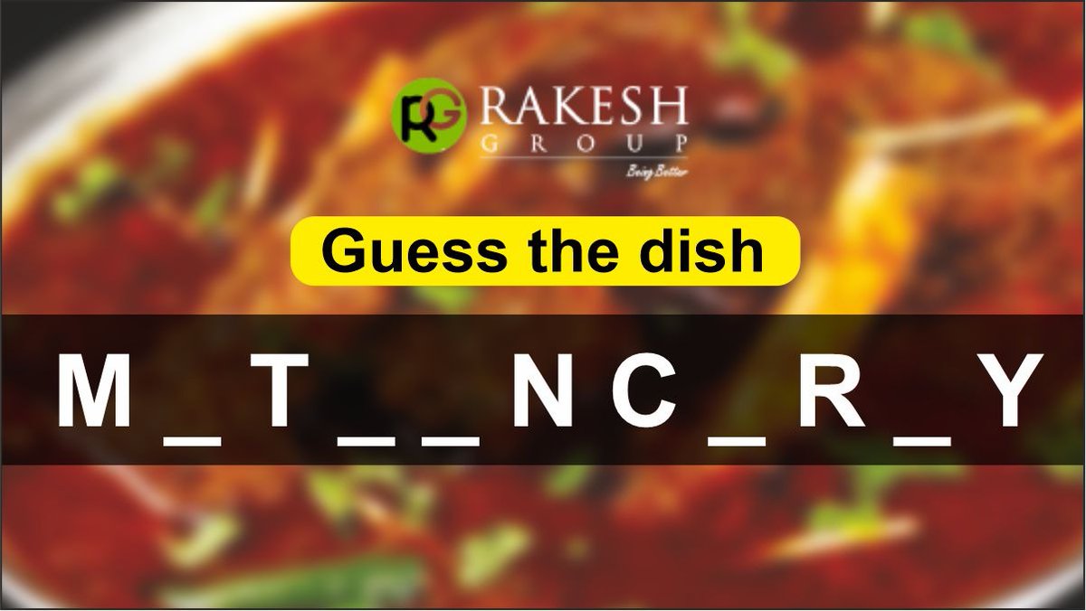 RakeshGroup's tweet photo. Can you #guess the #dish? Tell us your #answers in the #comments section below.
#foodie #delicious #yummy #foodphotography #instafood #tasty #cooking #Dinner 
@FooDivaWorld @mumbaifoodguru @RakeshGroup @Spices_Board https://t.co/qYB9Y2wOg5
