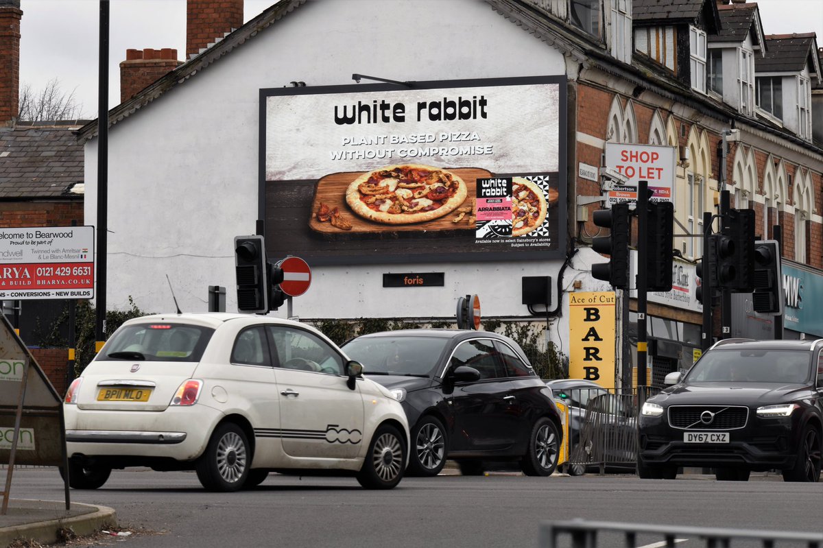 forisdooh's tweet photo. Great to know our screens have contributed @whiterabbitpiz to your biggest ever Veganuary and many successful product launches. We also look forward to continuing this strong momentum with you. #DOOH #OOH https://t.co/S7XBoGGISU