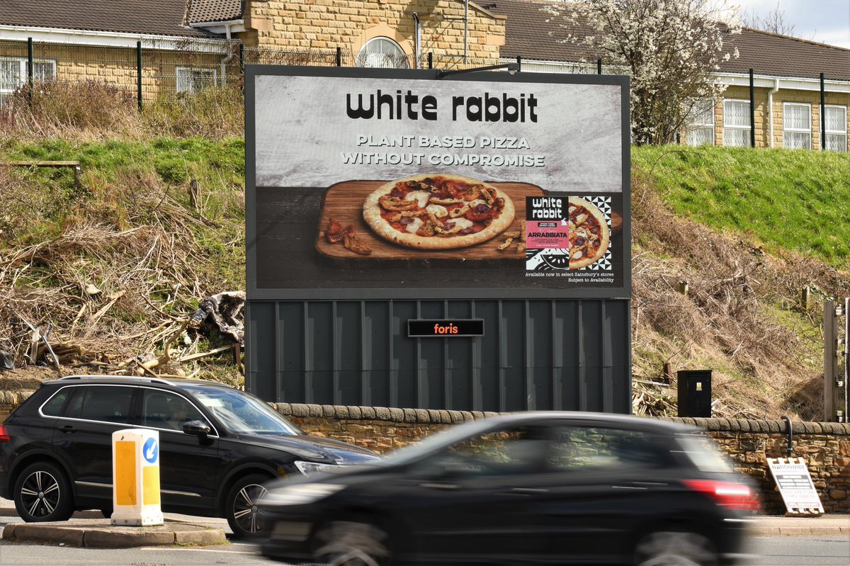 forisdooh's tweet photo. Great to know our screens have contributed @whiterabbitpiz to your biggest ever Veganuary and many successful product launches. We also look forward to continuing this strong momentum with you. #DOOH #OOH https://t.co/S7XBoGGISU