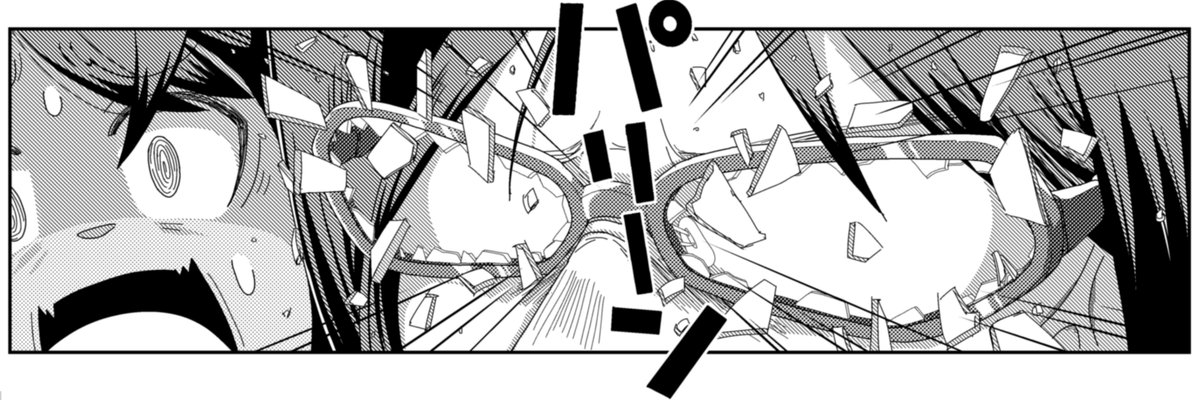 文嘉のメガネも割れるわ 