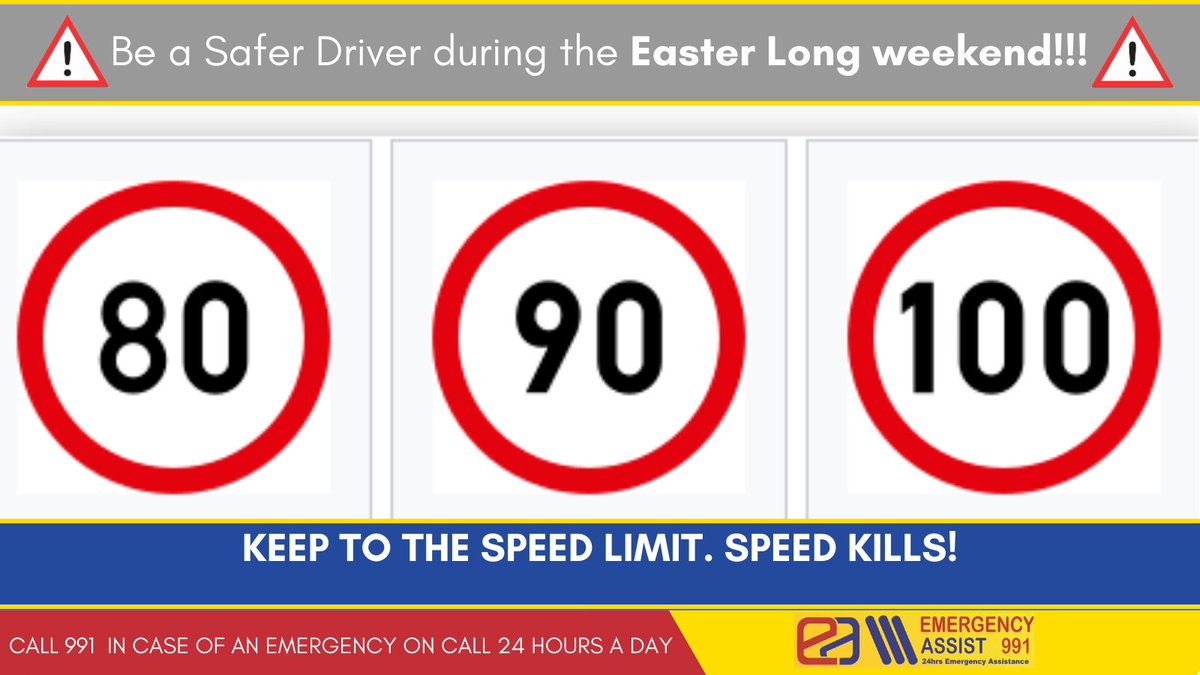 ❗Travelling this Easter Weekend? 

✅Keep to the speed limit. Speed Kills!
<a href="/MVAFundBW/">MVAFUNDBotswana</a> <a href="/BWGovernment/">Botswana Government</a> <a href="/BwRoadSafety/">BWRoad Safety Alerts</a> #Easter2021 #RoadSafety <a href="/FIARegionI/">FIA Region I</a> <a href="/FIAFdn/">FIA Foundation</a>