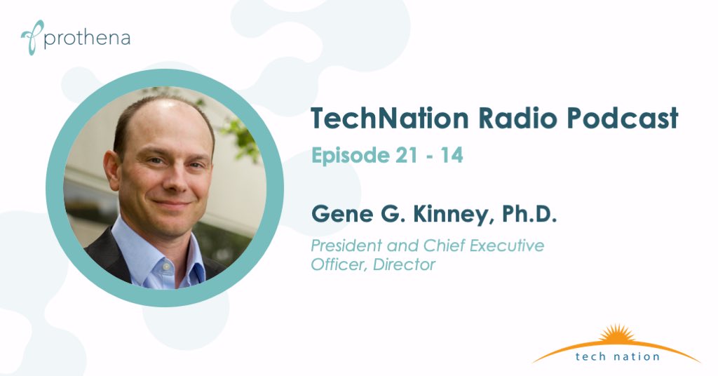 ProthenaCorp's tweet photo. April is #Parkinsonsawarenessmonth (no fooling!) and to welcome its start our CEO @GGKinney joined Moira Gunn to talk about Parkinson’s disease on her latest episode of @biotechnation! Tune into the podcast here: https://t.co/Xc5gDeeZpi https://t.co/ndLMj43k0p