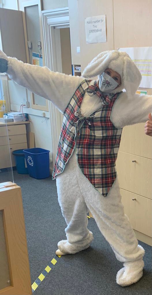 Happy Easter! The Easter bunny came and visited us today! 
Enjoy your holidays - keep safe and we shall see you on April 19th