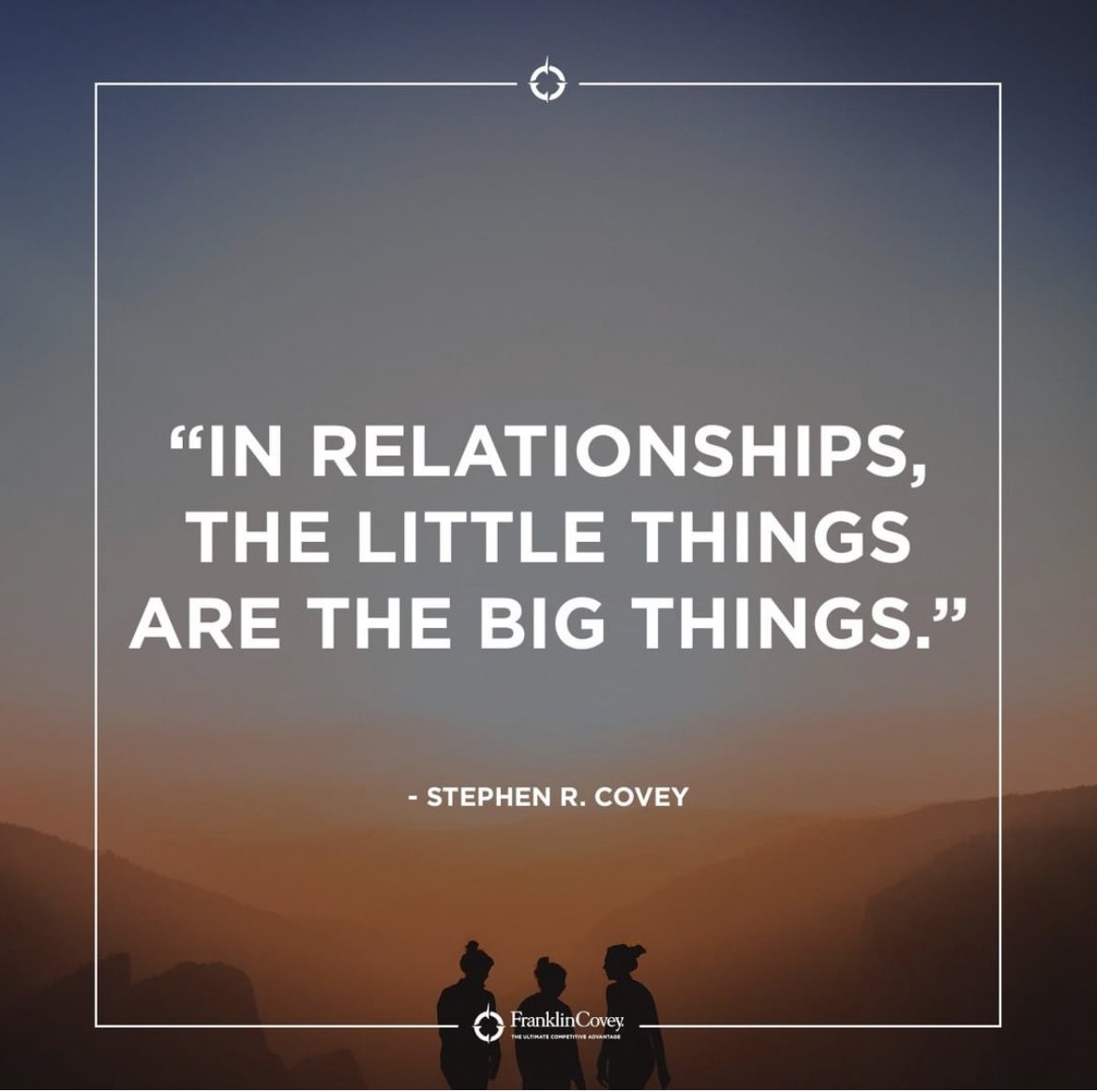 One of my mantras: “Life is about relationships. Be sure to seek and foster meaningful ones.” (Side note, is it weird to quote yourself!? 🤓🙋🏻‍♀️) Do the little things. Loved ones, friends, customers, partners, team members...❤️ #leadership #relationships #ThursdayThoughts