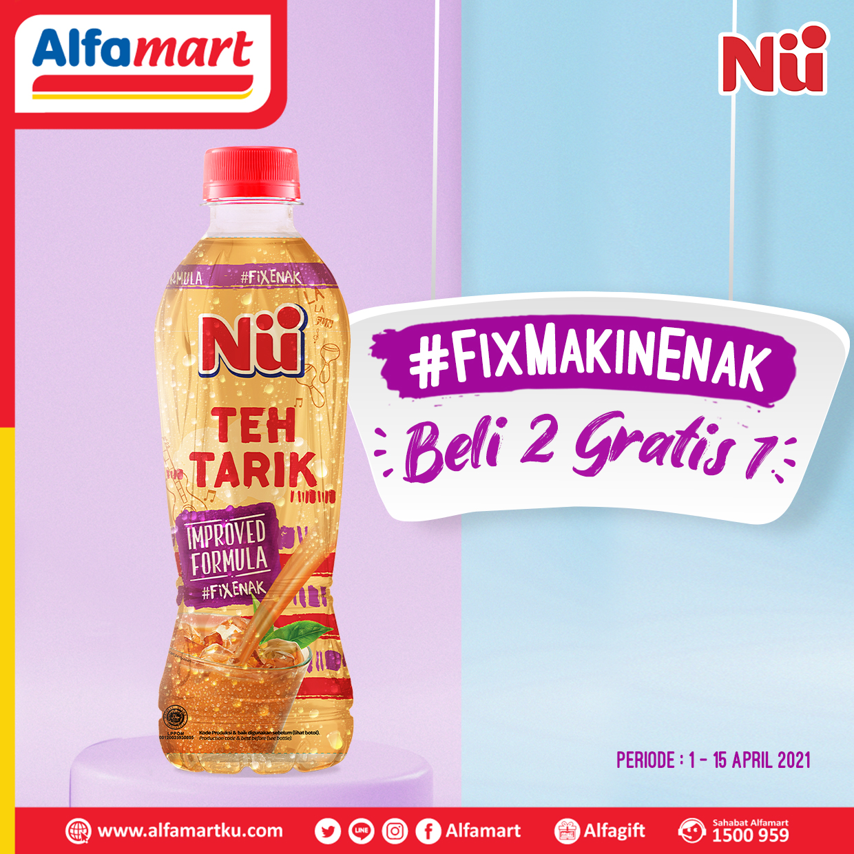 Promo Beli 2 gratis 1