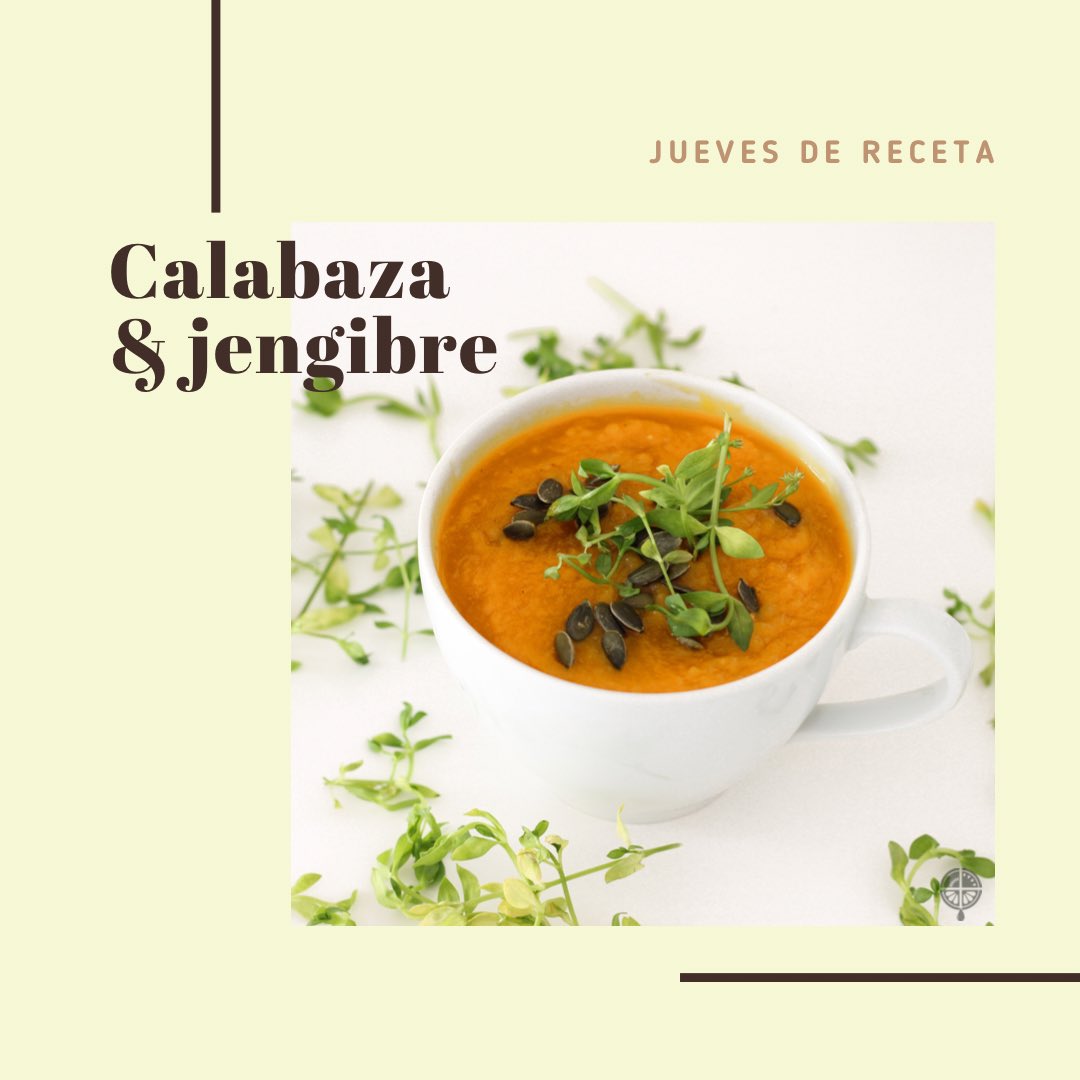 nectarfruit's tweet photo. ¡HOY ES JUEVES DE RECETA!  🍽

Hoy toca puré de calabaza con jengibre 🧡 https://t.co/m3Rk1FE13E