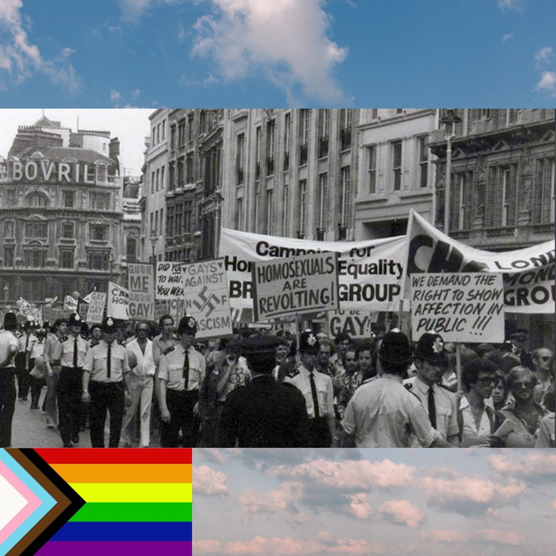 songsofstrays's tweet photo. 🏳️‍🌈 #PRIDE 🏳️‍🌈 Who knew that the #first pride outside of #London was #Huddersfield? Billie did!  Listen to the pride episode here:  https://t.co/Od6wKYnSJ8  🙏 #blessed #sin
1. The first London Pride 1972
2-4. Huddersfield Pride 1981
#podcast  #lgbtqia+ #gaypride #lgbtq https://t.co/N7jz3QCg0M